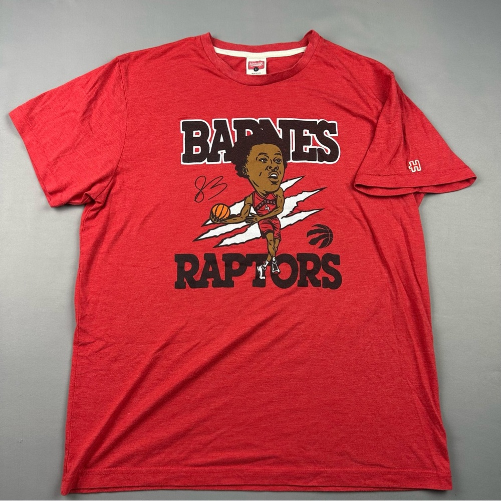 HOMAGE Red and White Tee